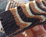 Foto langkah ke 9 dari resep Brownies macan putih telur kukus 🐯🐯🐯.