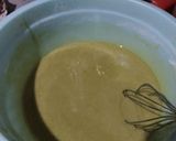 Foto langkah ke 2 dari resep Bingka susu creamy matcha.