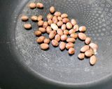 A picture of step 1 of Red Chuda Mixed Ladoos.
