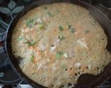 A picture of step 2 of Instant Bajra rava dosa.
