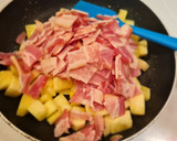 Foto del paso 3 de la receta: Pastel salado de calabacín y bacon