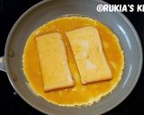 A picture of step 2 of French toast.