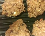 A picture of step 5 of Bean and quinoa burger.