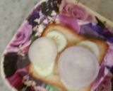 A picture of step 1 of Paneer Sandwich.