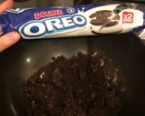 A picture of step 1 of Oreo truffles.