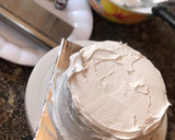 A picture of step 28 of Chocolate cake with whipped cream frosting.