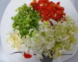 Foto del paso 2 de la receta Calamar relleno de carne