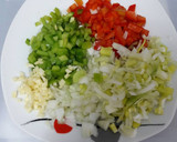 Foto del paso 2 de la receta: Calamar relleno de carne