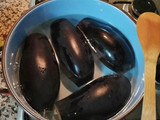 Berenjenas rellenas gratinadas