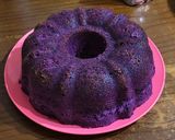 Foto langkah ke 5 dari resep Bolu kukus ubi ungu.