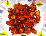 Foto langkah ke 4 dari resep Iwak Telang (Ikan Jambal) Pedes🌶🌶.