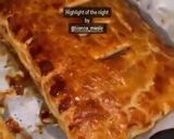 A picture of step 6 of Apple Strudel.