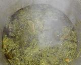 A picture of step 8 of Ayamase stew.