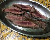 Une image de l'étape 8 de Côte de bœuf grillée marinée.