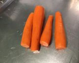 Une image de l'étape 7 de Soupe de pois chiches, carottes, poivron et lard.