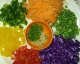 A picture of step 1 of Veg Colorful Momos.