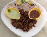 A picture of step 2 of Beef boti.