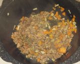 Foto langkah ke 2 dari resep Bubur Daging Sapi Wortel (6bulan+).
