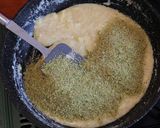 A picture of step 2 of Tricolor Burfi With Milk Powder / Three Layer Burfi.