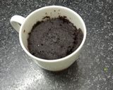 A picture of step 3 of Brownie made in Mug in 2 mins !!.