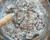 Gambar langkah 2 resipi Chocolate Kurma Sourdough Bread.