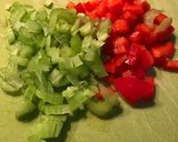A picture of step 1 of Tuna lunch "wrap".