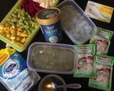 Foto langkah ke 1 dari resep Pinky Sabu (Salad Buah).