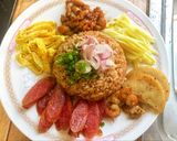 รูปขั้นตอนการทำที่ 4 ของ ข้าวคลุกกะปิสูตรหนักเครื่องงง