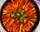 عکس مرحله 1 از دستور سبزیجات کوفته ترکی