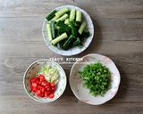 蔥辣小黃瓜的食譜步驟1照片