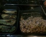 Foto del paso 2 de la receta: Berenjenas rellenas de carne