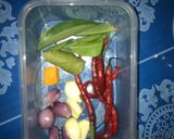 Foto langkah ke 3 dari resep Oseng buncis+wortel ekstra daging dan baso.