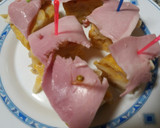 Foto del paso 4 de la receta: Pincho de tortilla y lacón asado