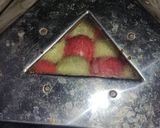 Foto langkah ke 5 dari resep Roti Sobek Kukus Merah Putih (Tanpa Telur).