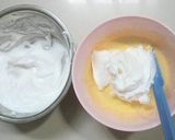 Foto langkah ke 4 dari resep Chiffon Cake 3 Rasa ( Vanilla Choco Pandan menul2+Step by step.