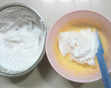 Foto langkah ke 4 dari resep Chiffon Cake 3 Rasa ( Vanilla Choco Pandan menul2+Step by step.