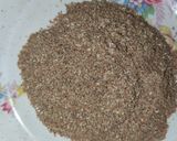 A picture of step 3 of Achari Masala Powder.