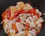 Foto del paso 3 de la receta: Espaguetis de Edamame con calamares sin gluten