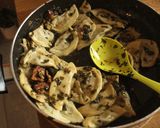 Foto del paso 16 de la receta: Agnolottis 2, al aglio olio y apancetados