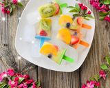 عکس مرحله 2 از دستور پاپسيكل سالاد ميوه اى 🍓🥝🍑