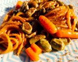 Foto del paso 7 de la receta: Spaghetti picantes con verduritas