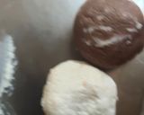 A picture of step 1 of Chocolate Rasgulla.