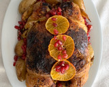 Foto del paso 6 de la receta: Pollo relleno de membrillo, manzana y cebolla🎄