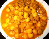 ছোট আলু দিয়ে সয়াবিন ঝাল রেসিপির ধাপ 4 ছবি