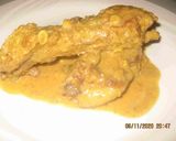 Foto del paso 9 de la receta: Costillas de cerdo con salsa de jugo de naranja y semillas de girasol, ajonjolí y nuez
