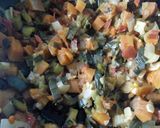 Foto del paso 2 de la receta: Tarta de verduras 🌶🥕🌽🍅🍆