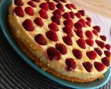 Málnás mascarponés sajttorta recept fázis 6 fotója