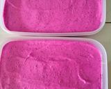 Foto langkah ke 4 dari resep Es krim buah naga.