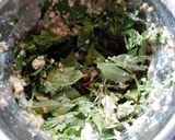 A picture of step 6 of Poha Pancakes with Curry leaves Chutney.