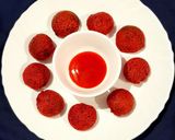 A picture of step 9 of Beetroot Rava Appe.